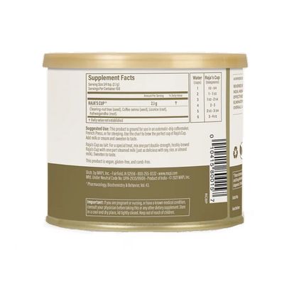 Maharishi Ayurveda Raja's Cup Powder Tin back